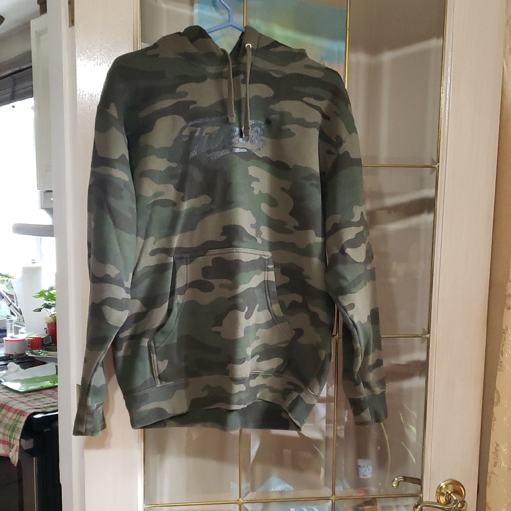 Tweed M Heavy Duty CAMOFLAUGE Swestshirt Hoodie.